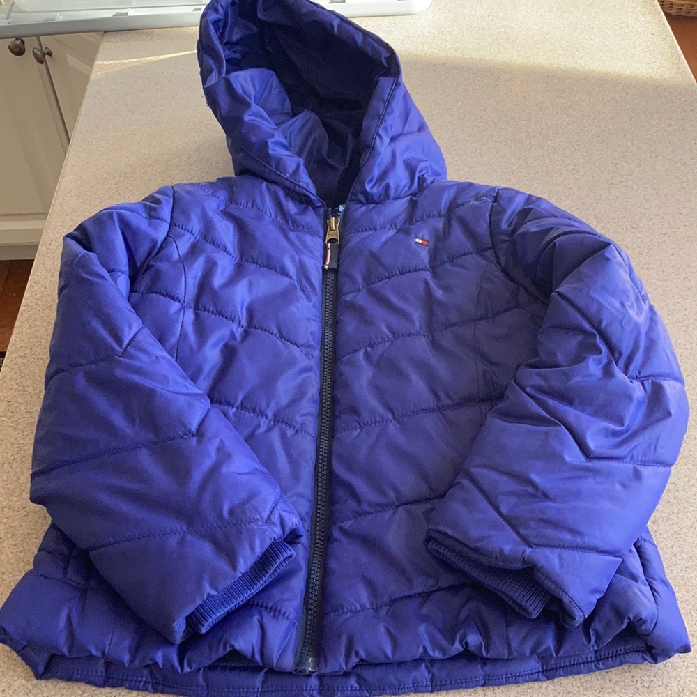 Tommy Hilfiger Puffy Coat, size 7